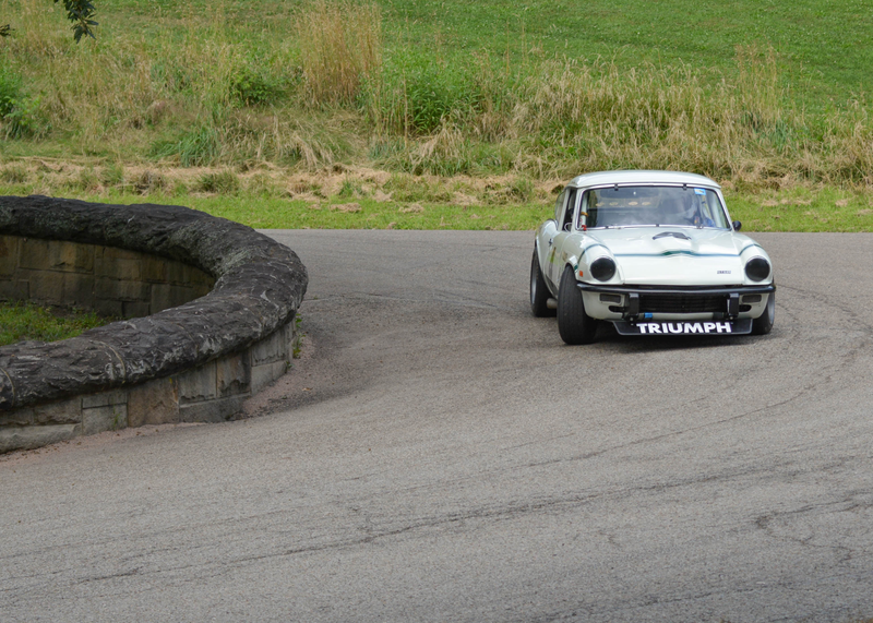 James Dolan in a 1972 Triumph GT6